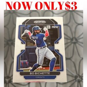 Bo Bichette 2022 Panini PrizmToronto Blue Jays Baseball Card
